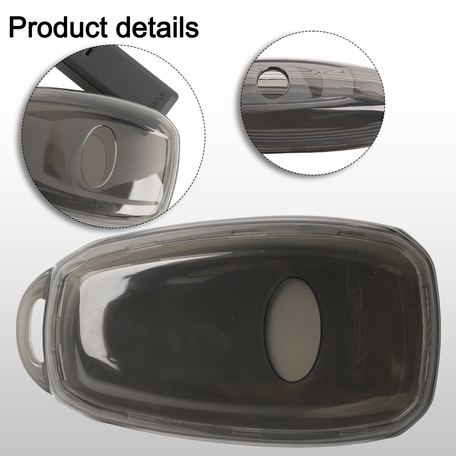 Thin and Clear Key Cover for Forester 2015 2024 High Strength Material