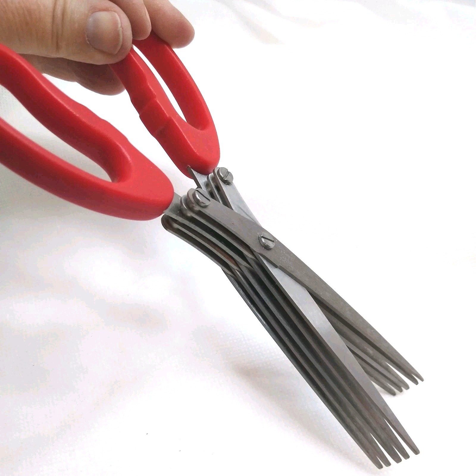 HERB SCISSORS FIVE SCISSORS IN ONE ten blades NO PACKAGE
