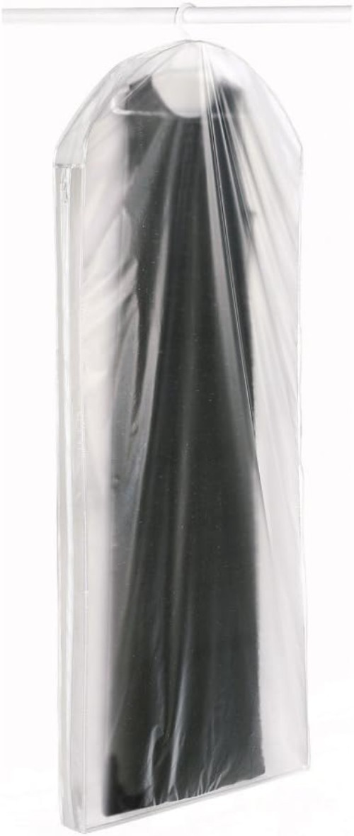 5003-20 Zippered Gown Bag, Clear