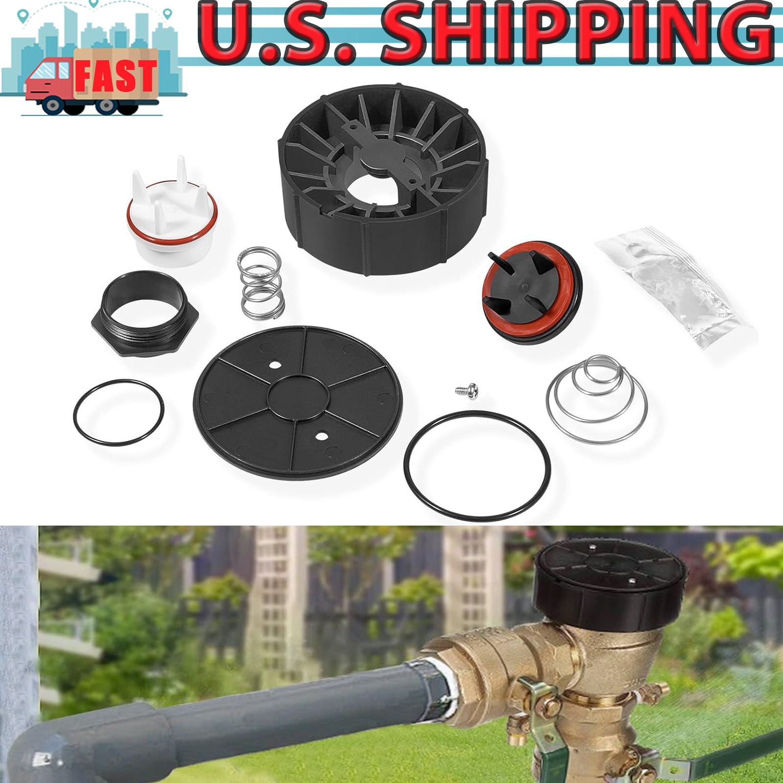 0887728 Repair Kit for Watts 1" 800M4 800M4-FR Series Total Repair Kit