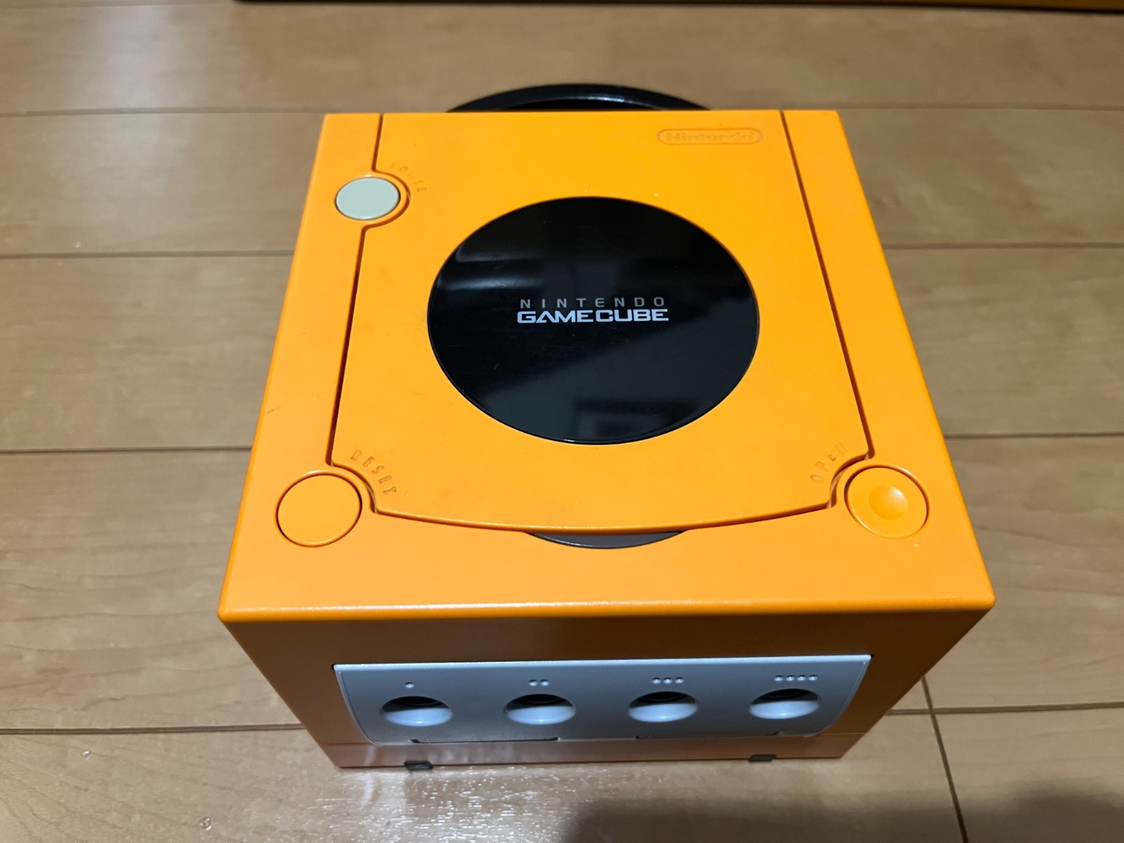 Nintendo GameCube Console & Controller Orange Color with BOX Japan 0320