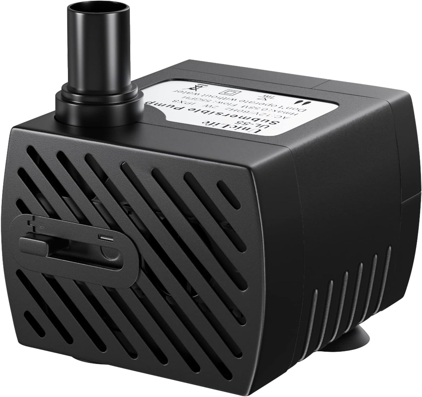 Pet Replacement Pump 60 GPH 2W 2ft High Lift Quiet Pump Smart Pet Fountains 12 V