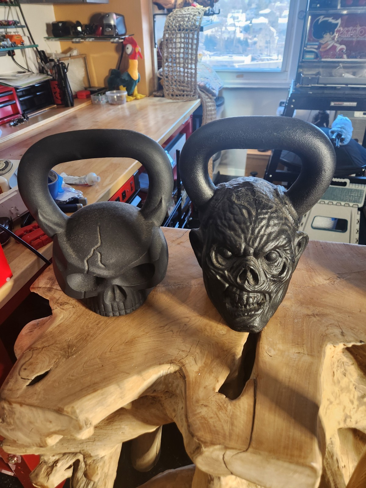 Onnit Zombie Kettle Bells / Onnit Mace / Skull Kettle Bells