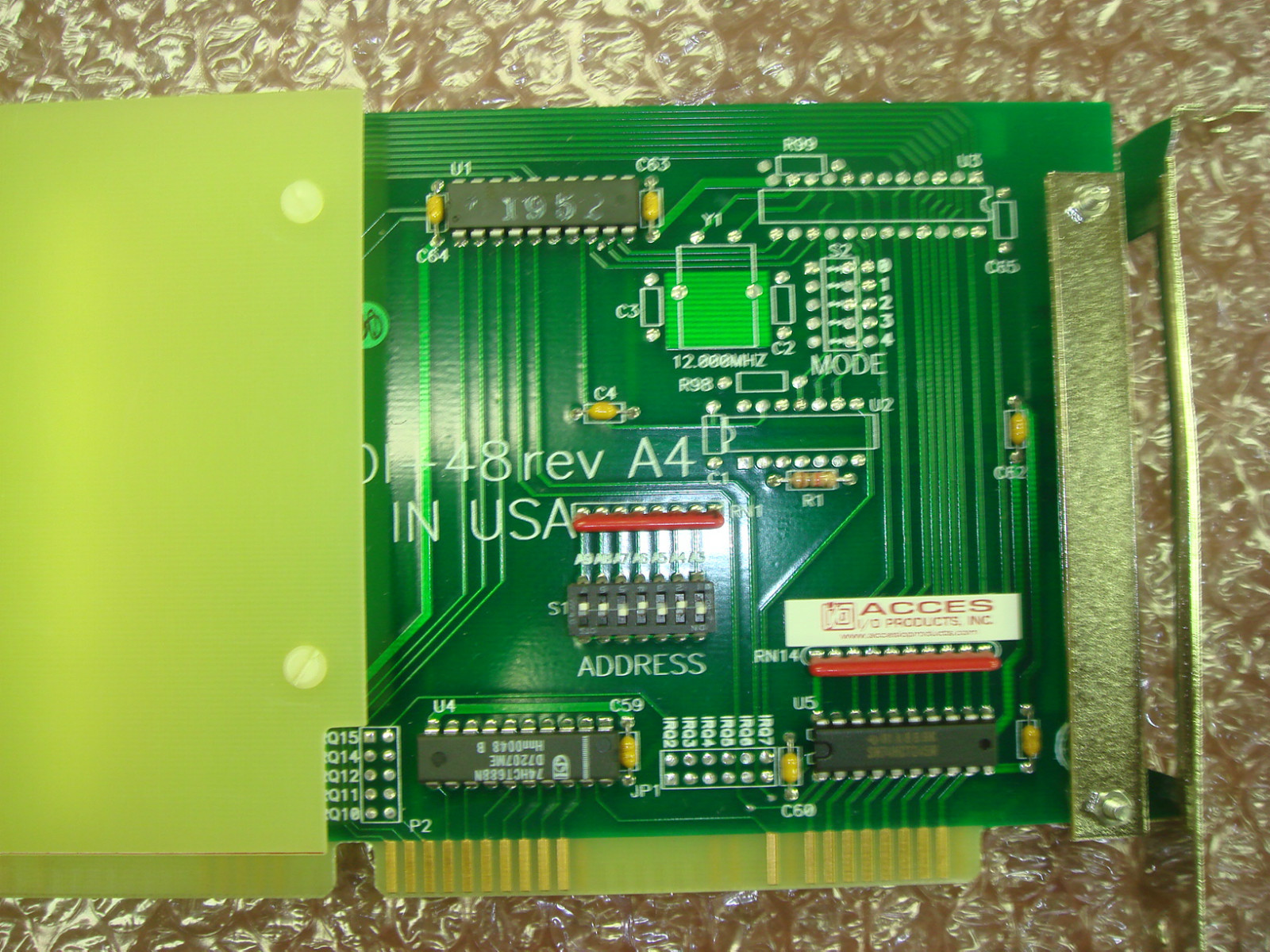 ACCESS I/O PRODUCTS INC  IDI-48A Isolated Digital Input Card