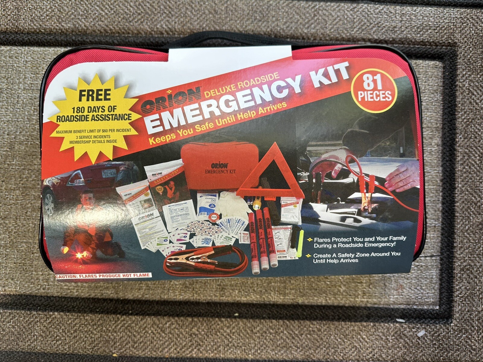 Orion Deluxe Roadside Emergency Kit