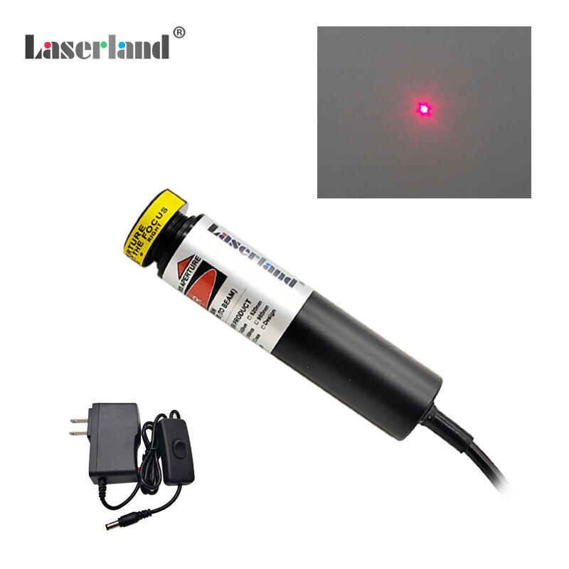 Focusable 650nm 200mW Red Laser Dot Module for Locator