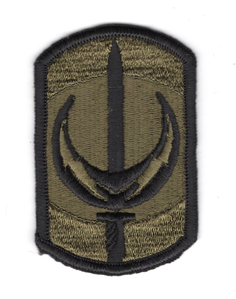 Army Patch: 228th Signal Brigade - subdued, merrowed edge