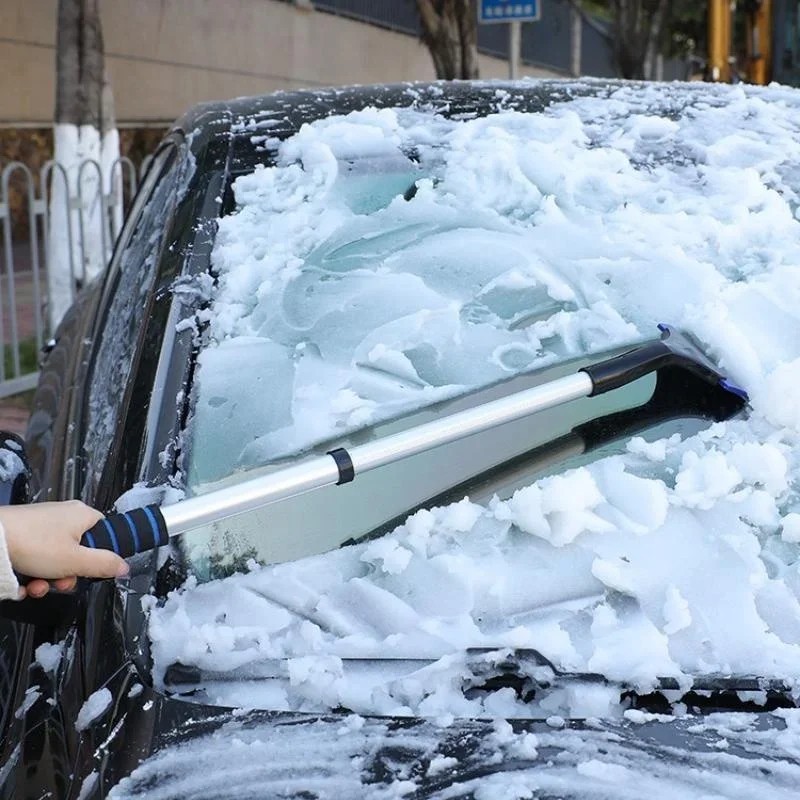 Extendable Car Snow Brush Ice Scraper Telescopic Windshield Snow Shovel