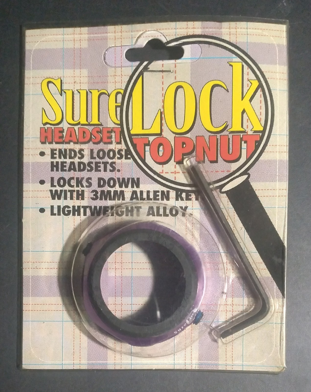 NOS Vintage FSA SureLock Headset Top Lock Nut