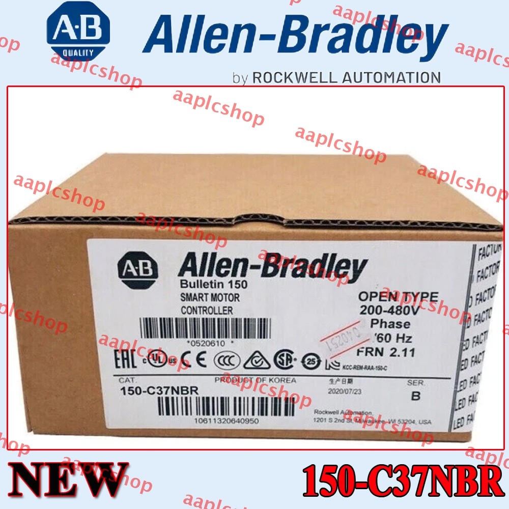 NEW IN BOX 150-C37NBR AB NEW SMC-3 37A Smart Motor Controller 150 C37NBR