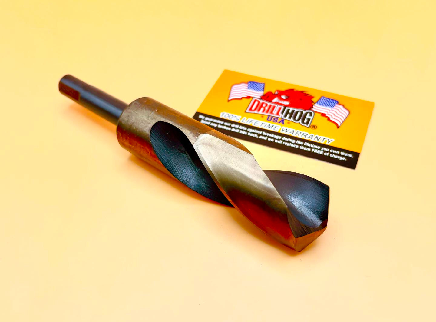 13/16" Drill Bit 13/16" Bit Silver & Deming HI-M7 Drill Hog® Lifetime Warranty