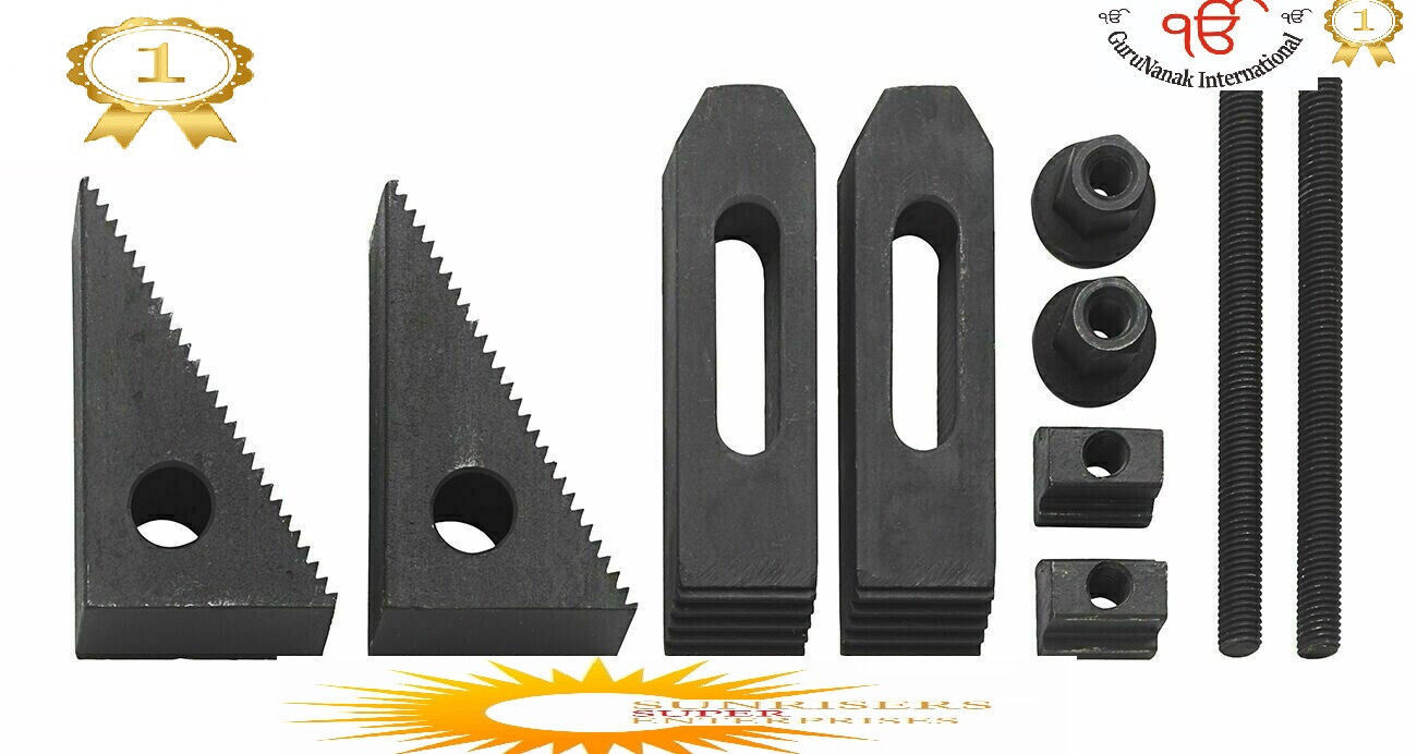 M6 Clamping Kit Set for 3" & 4" Rotary Table Milling Machine Clamp Set Tool