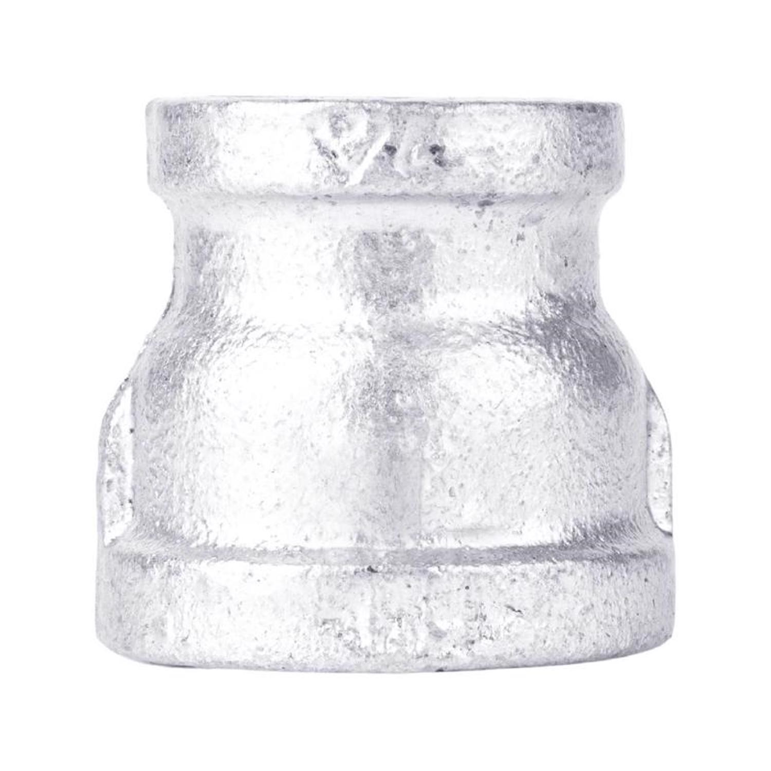 BK Products 511-376BG Galvanized Malleable Iron Reducing Coupling 1-1/2 FPT in.