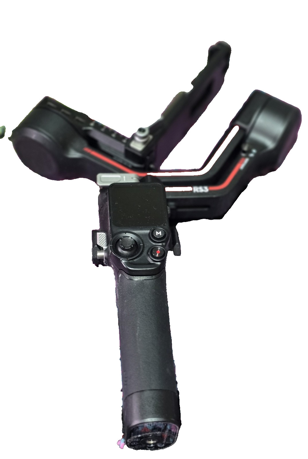DJI RS 3 3-Axis Camera Gimbal Stabilizer w/Tripod Grip-READ