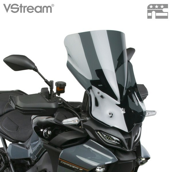 NATIONAL CYCLE N20349 Vstream Low Dark Tint Windscreen for Yamaha Tracer 900 GT
