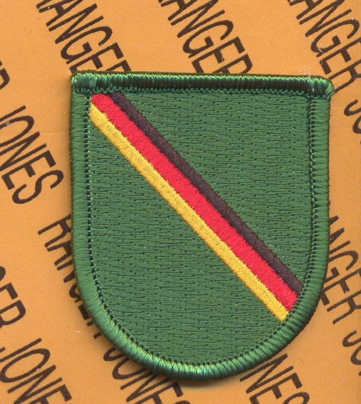 1st Bn 10th Special Forces Airborne Det. Europe beret flash patch B