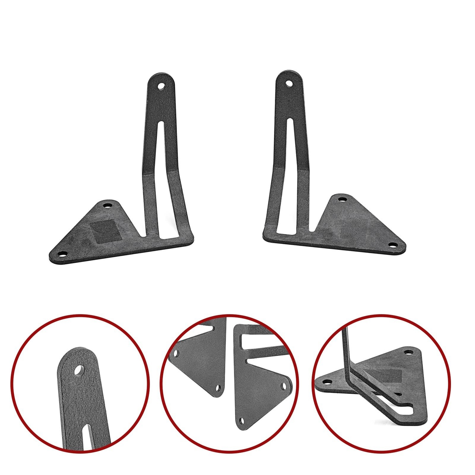 Compatible with 32'' LED Light Bar Hidden Bumper Mount Bracket Compatible wit...