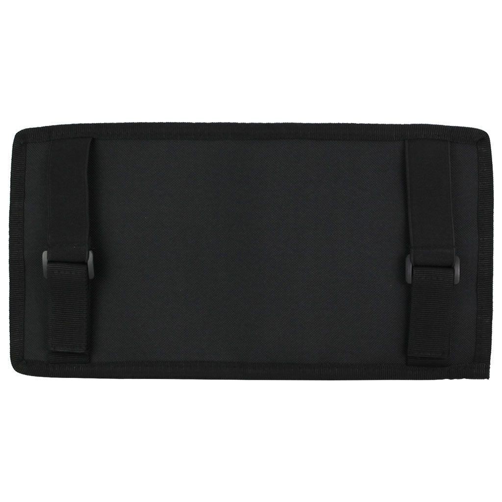 Black Tactical Molle Vehicle Visor Panel Car Sun Visor Truck Organizer Pouch Bag
