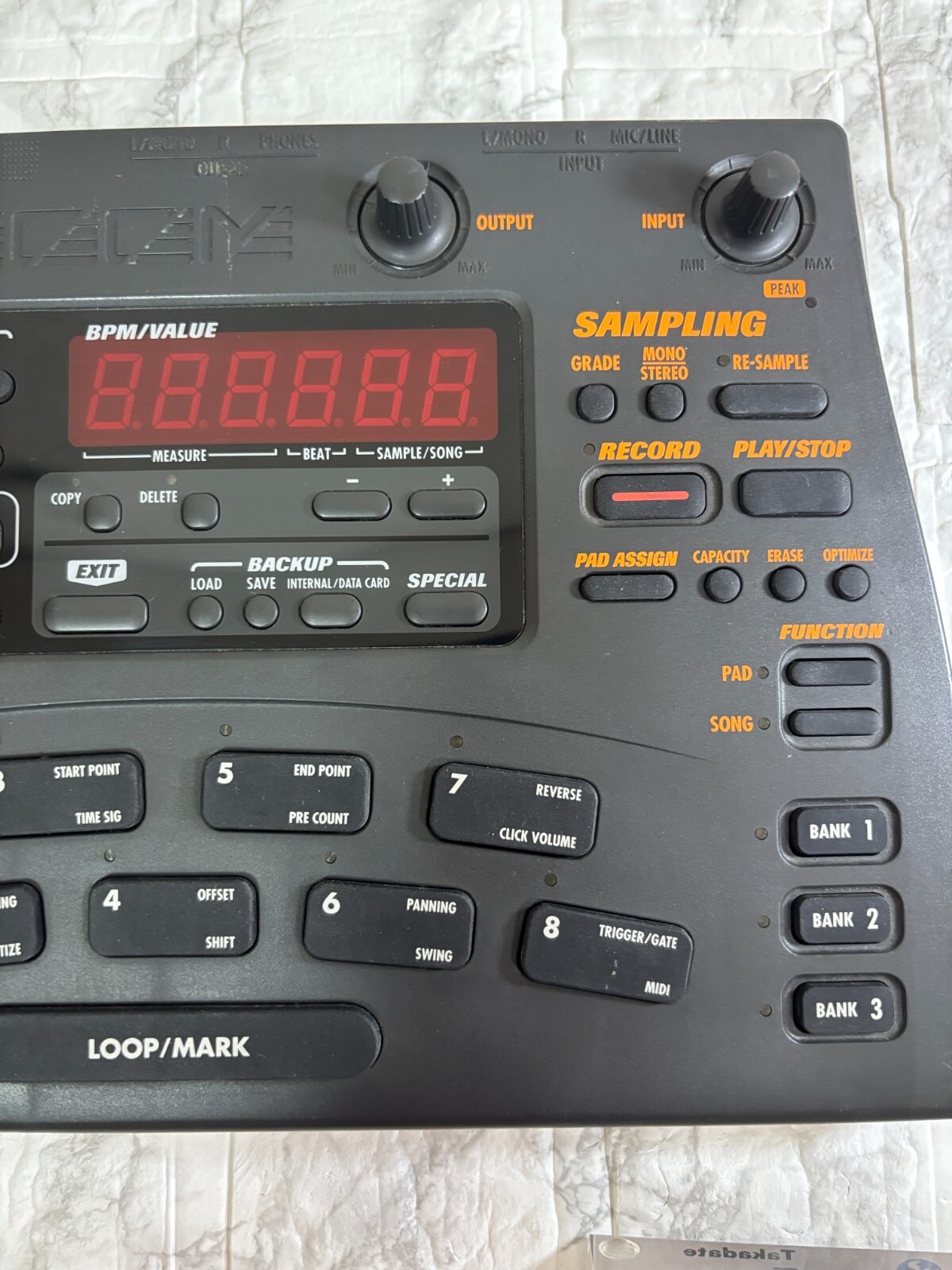 Zoom ST-224 SampleTrak Vintage Digital Sampler Rhythm Machine Japan Tracking