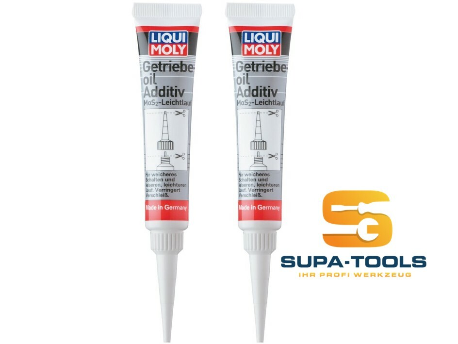 2x 20g Liqui Moly 1040 Gear Oil Additive MoS2 Additive Reduces Wear