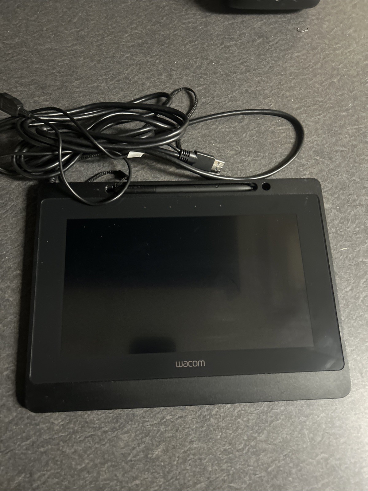 Wacom DTU-1141B 10.1" Full HD Digitizer Interactive Pen Display Tested No Cord