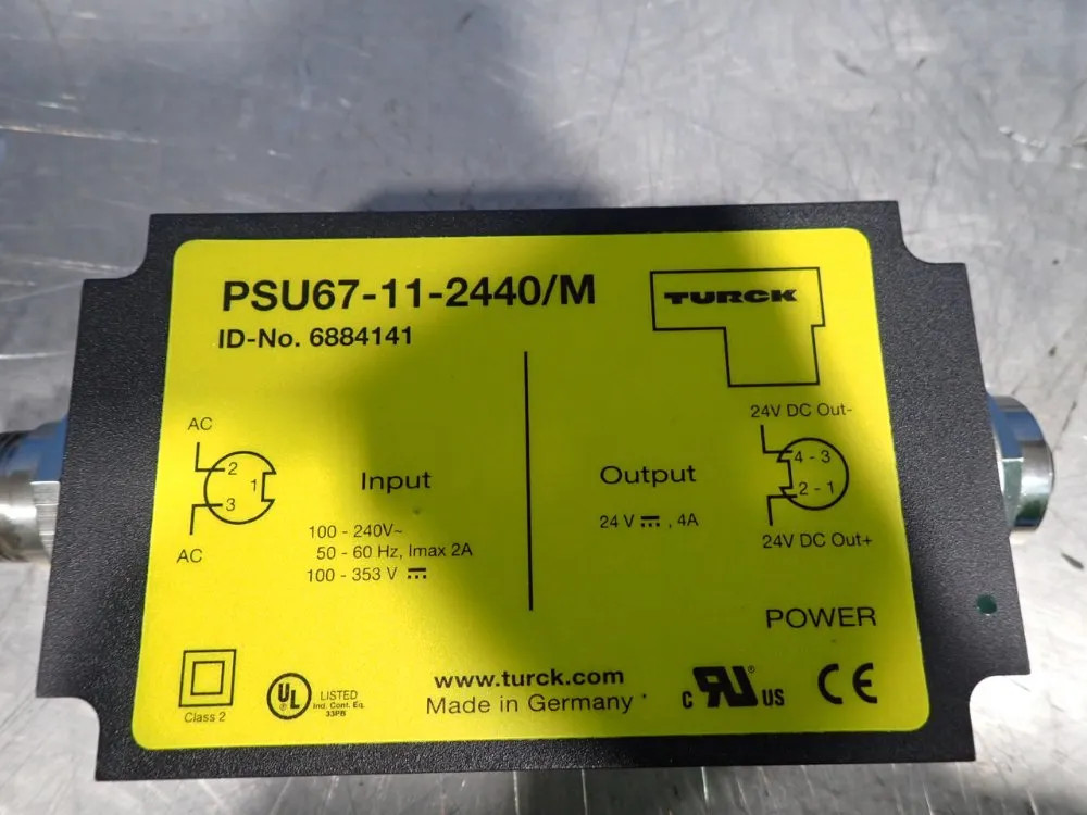 TURCK POWER SUPPLY MODULE PSU67-11-2440/M