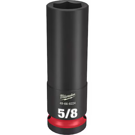 Milwaukee Tool 49-66-6224 5/8 In. Shockwave Impact Duty 1/2 In. Drive Deep Well
