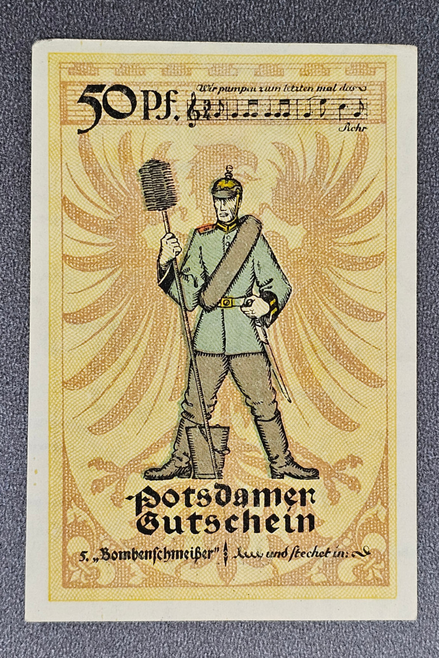 POTSDAM NOTGELD 50 PFENNIG 1921 EMERGENCY MONEY GERMANY BANKNOTE [🇩🇪37145]