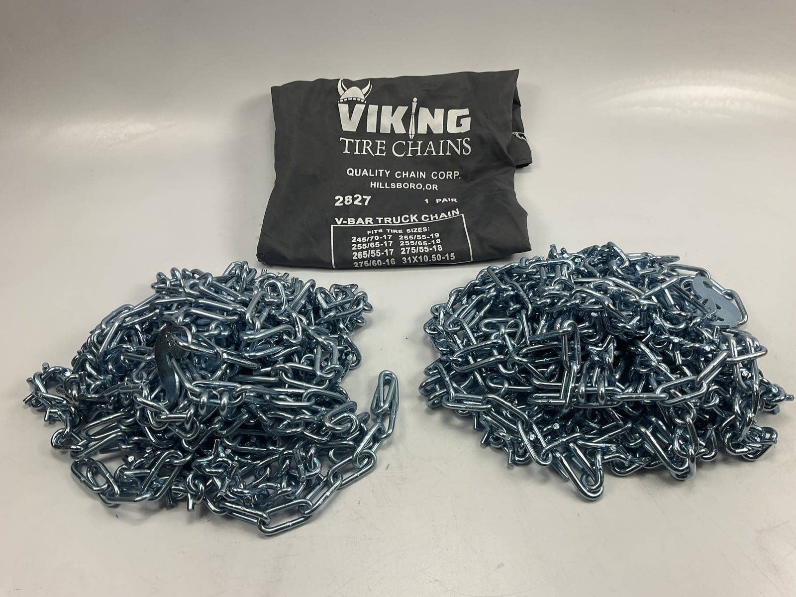 Viking 2827 Tire Snow Chains - PAIR - 245/70-17, 255/55-19, 255/65-17, 255/65-18