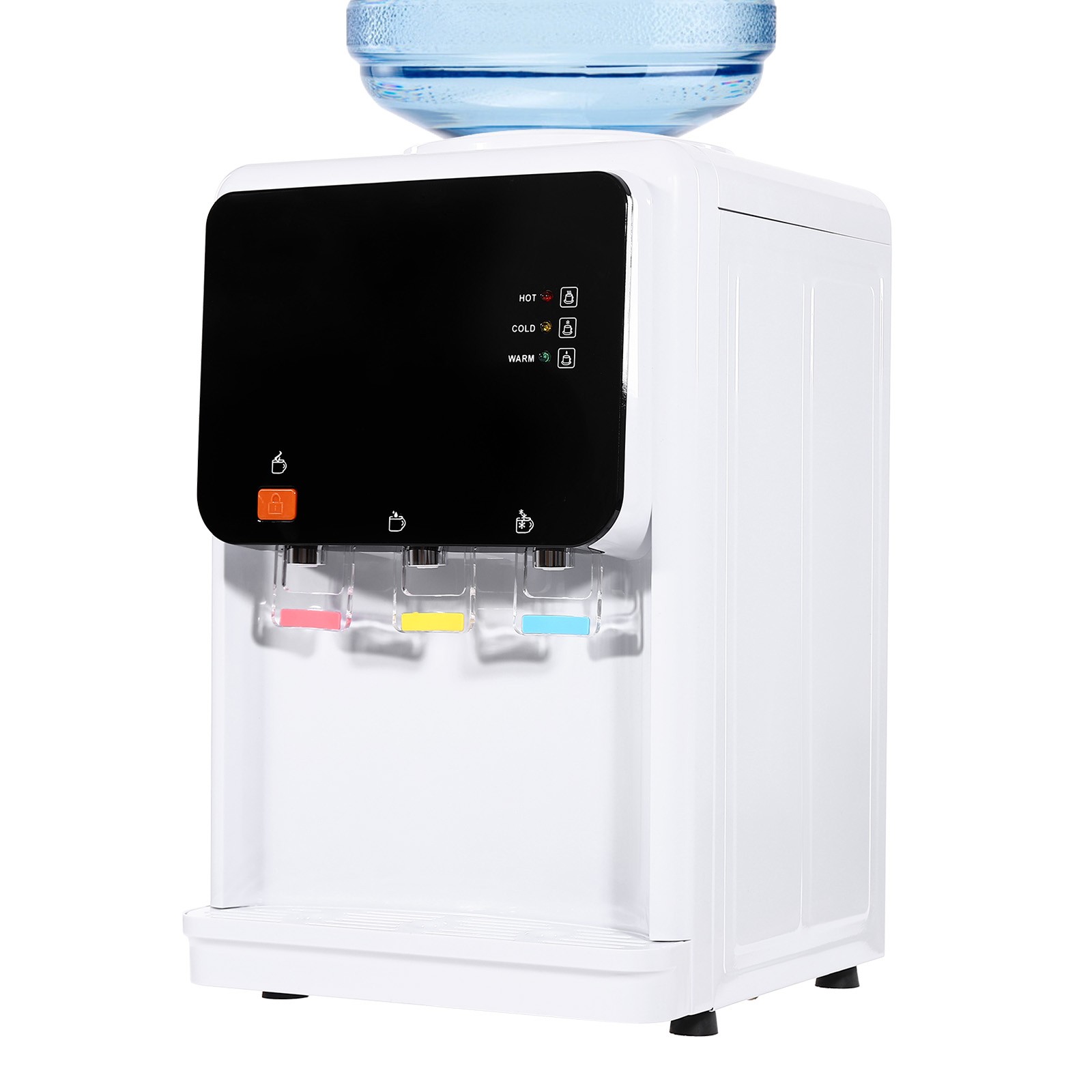 Top Loading Countertop Water Dispenser Hot Cold Water Cooler Drinking Machine