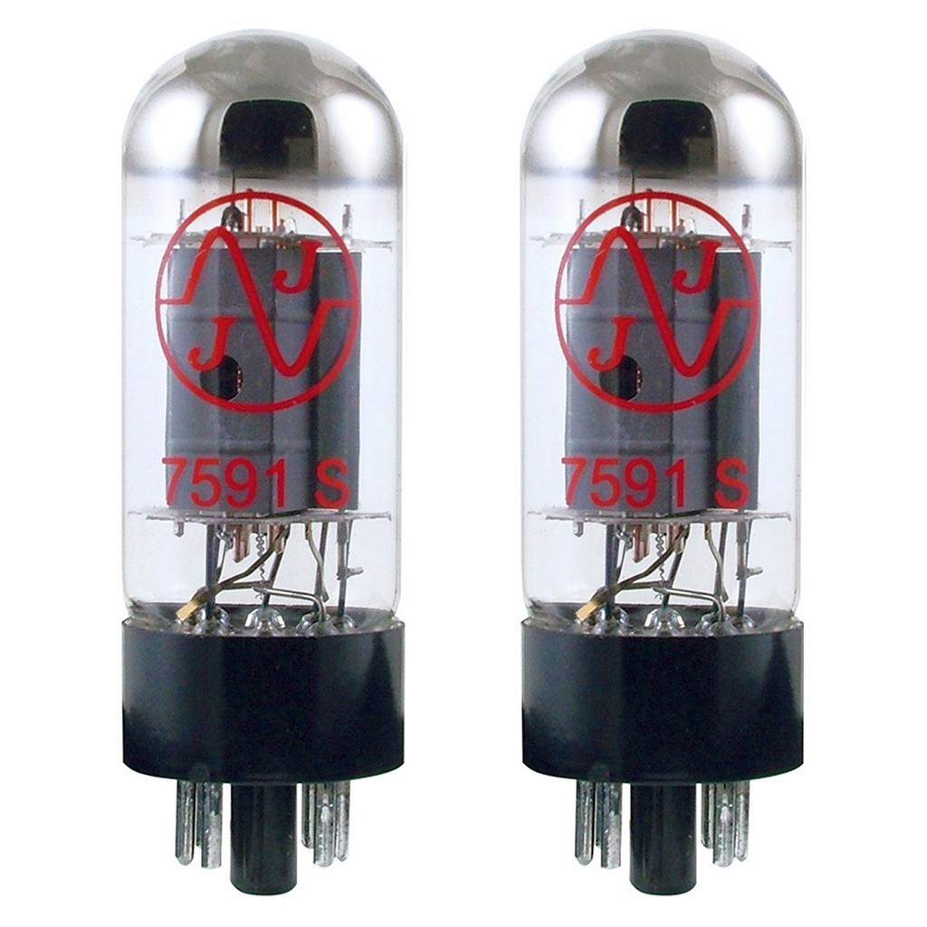 New Matched Pair (2) JJ 7591 Vacuum Tubes