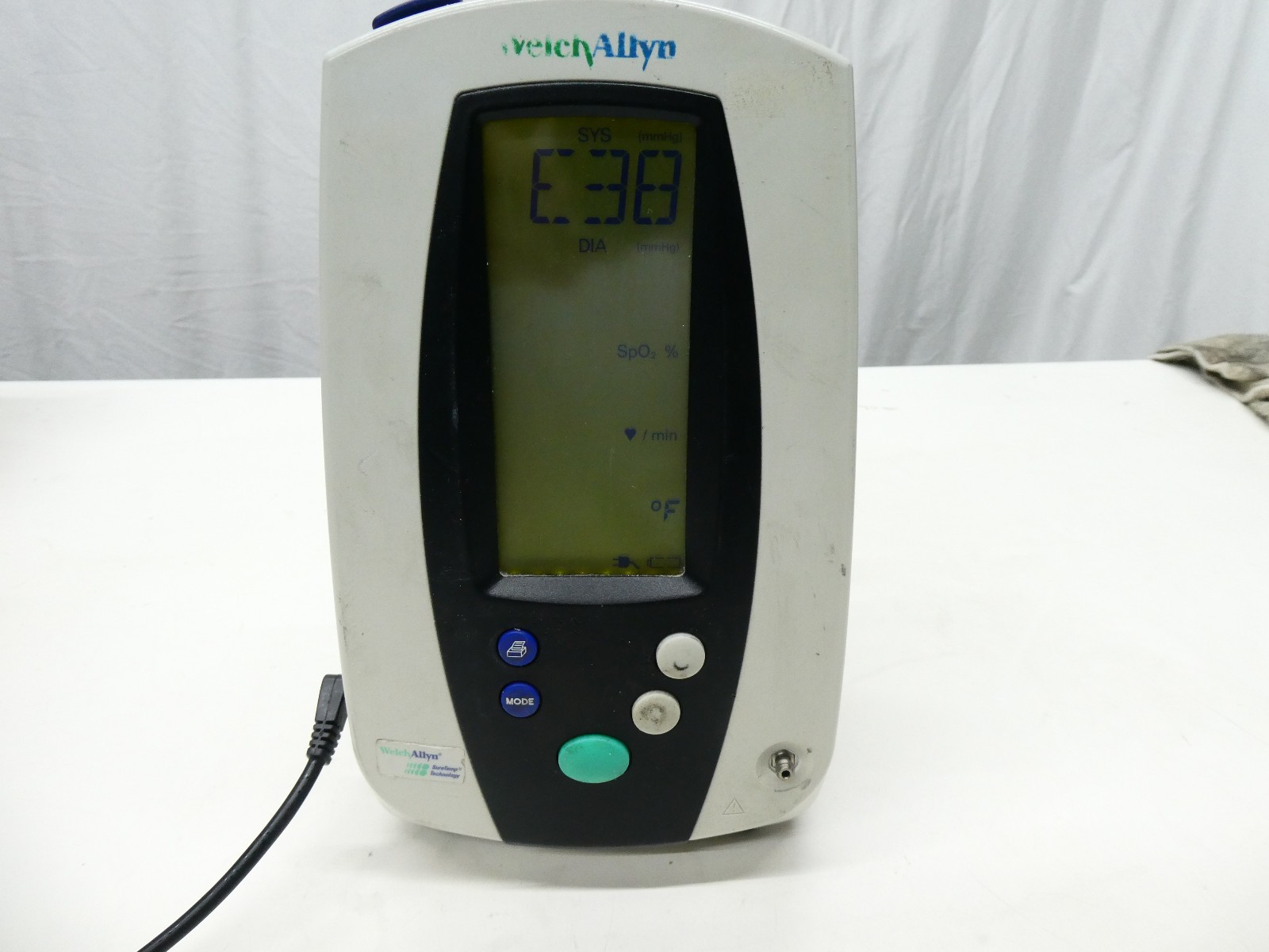 🍀 PARTS! Welch Allyn 42NTB 420 Series Vital Signs Monitor NiBP SpO2 Temp