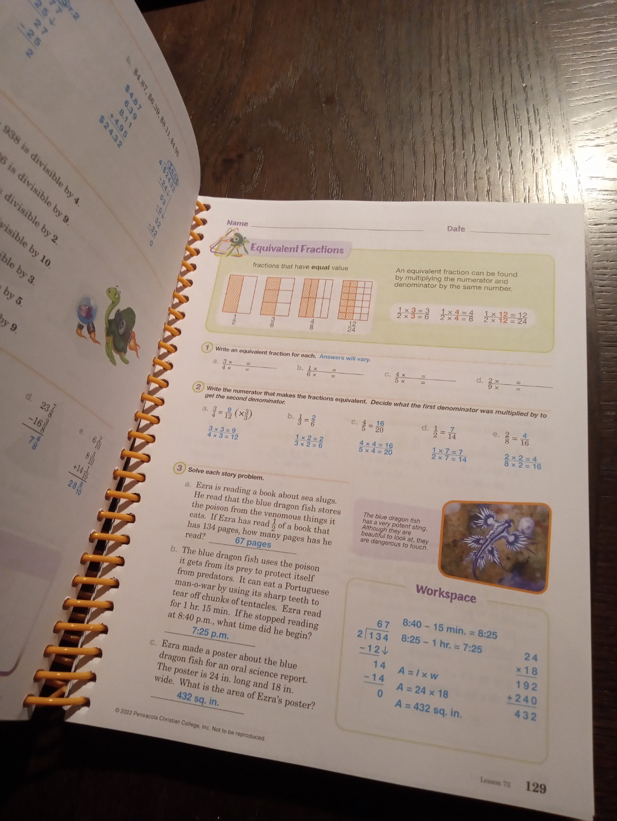 abeka 4th grade arithmetic 4 teacher key work-text fifth edition Brand New