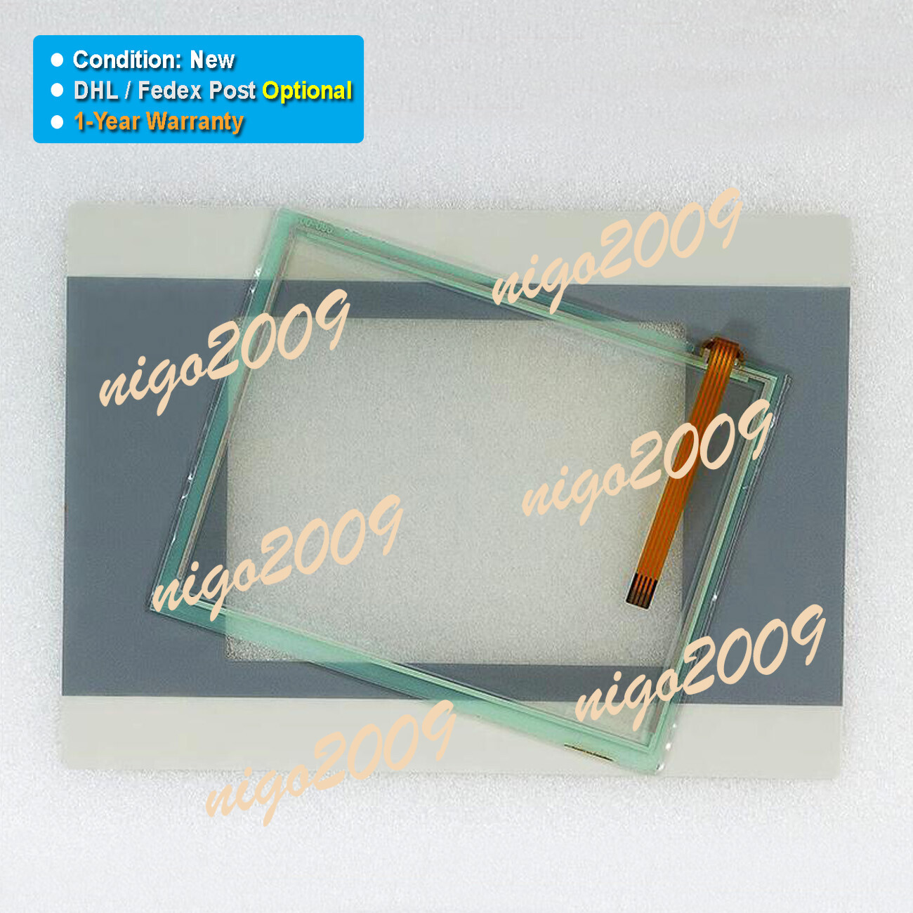 Fit for EATON XVS-430-57MPI-1-10 139967 Touch Screen Film Foil 1-Year Warranty