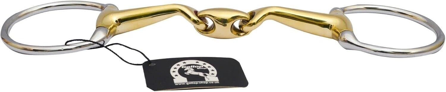 Verbindend Eggbutt Snaffle Bit - Lozenge Link - Horse Bit - Equestrian Tack
