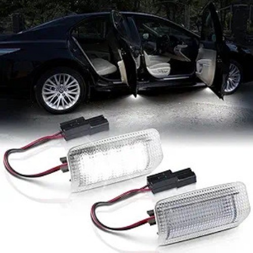 Side Door Courtesy Light Warning Light Lamp Compatible With A Color: White LED