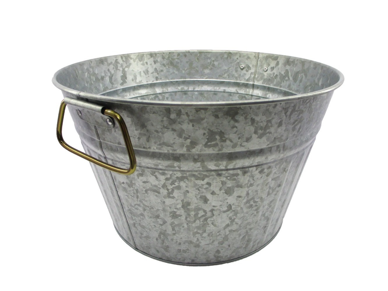 Better Homes & Gardens - Round Galvanized Bathtub
