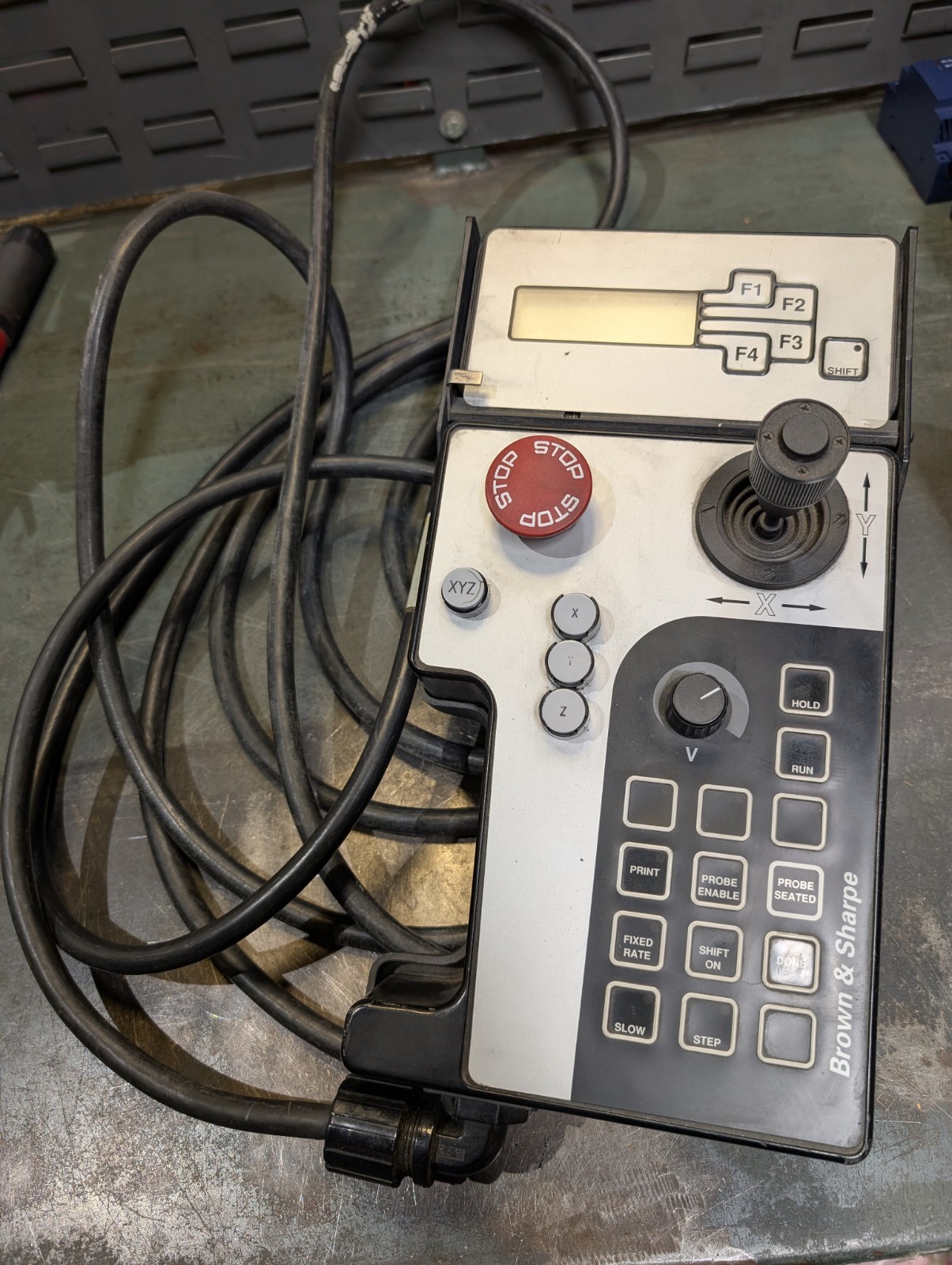 Brown And Sharpe CMM Joh Controller Pendant Joystick Shuttle !Charity!
