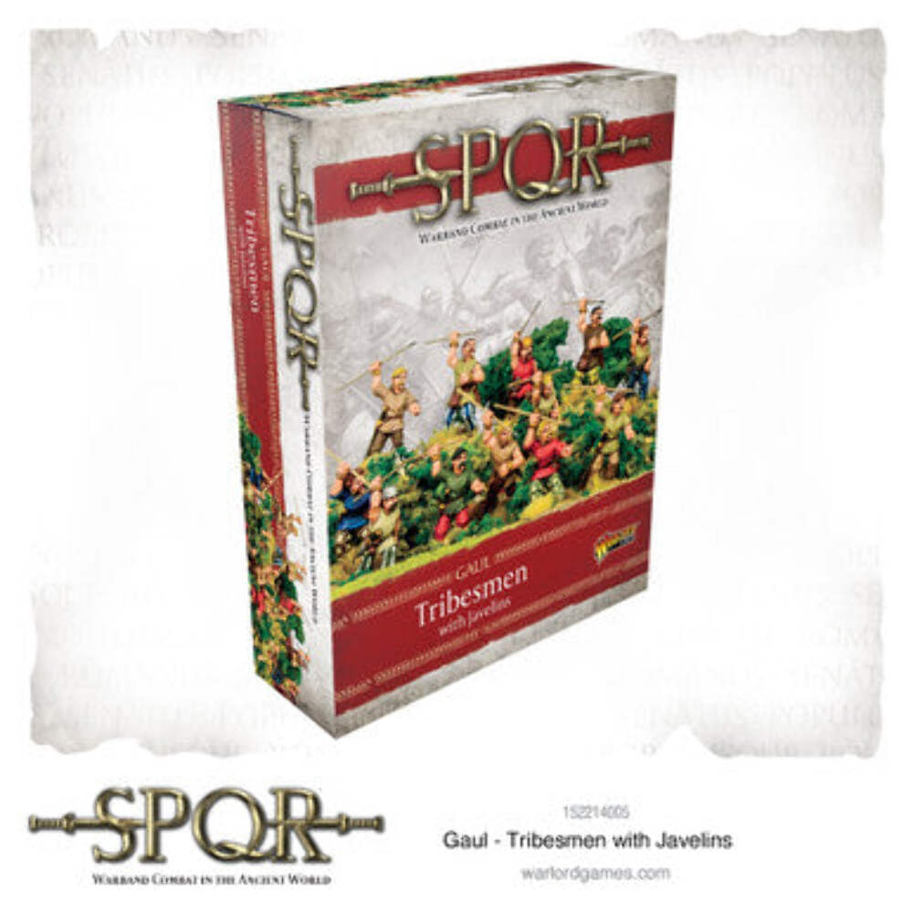 SPQR: Gaul Tribesmen with Javelins
