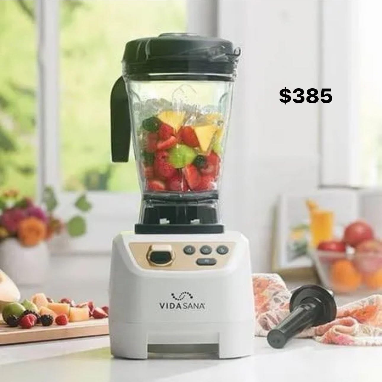 Licuadora Princess House VIDA SANA  High-Power Blender 10410 WHITE