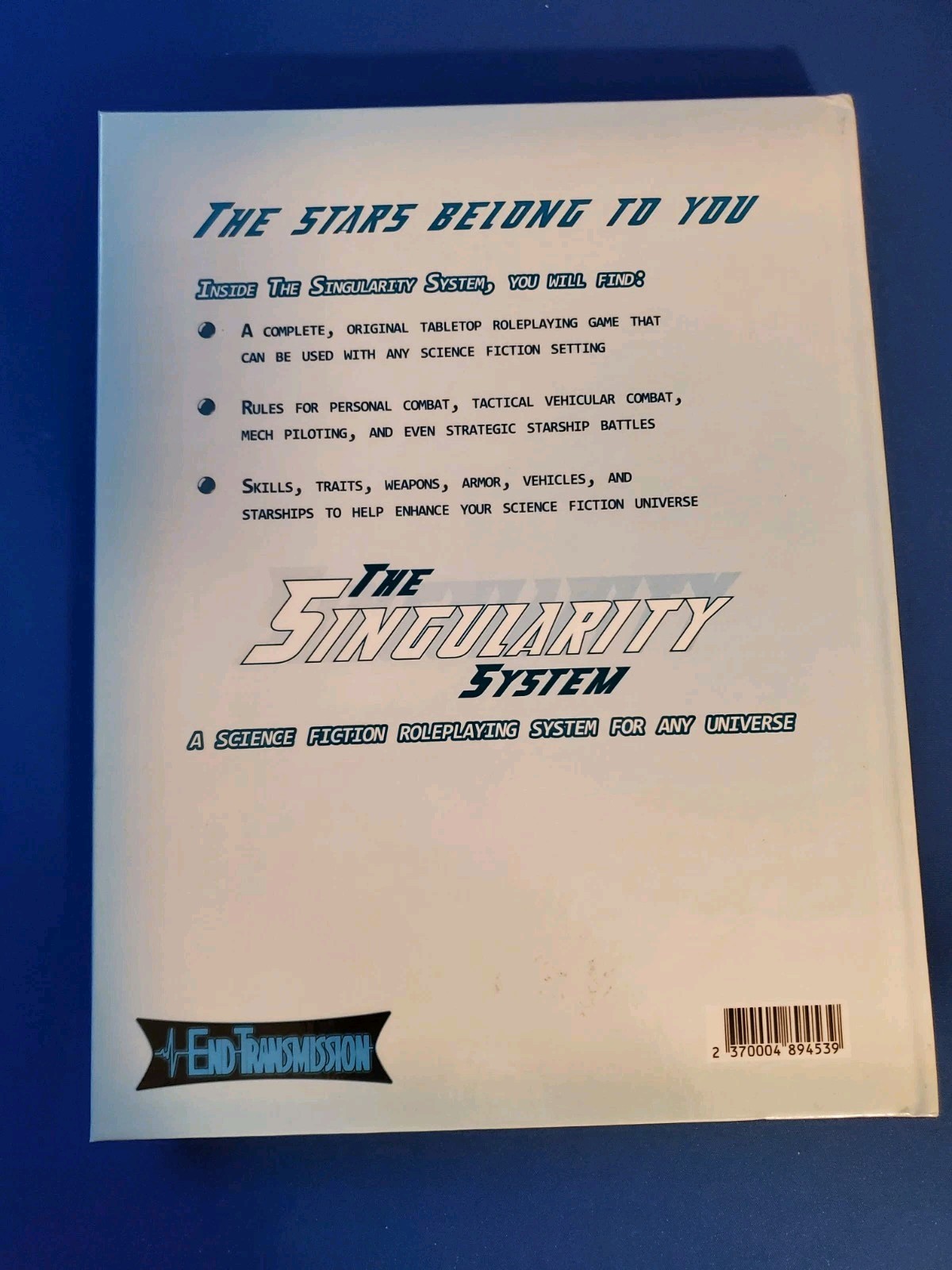 The Singularity System RPG Core Rulebook