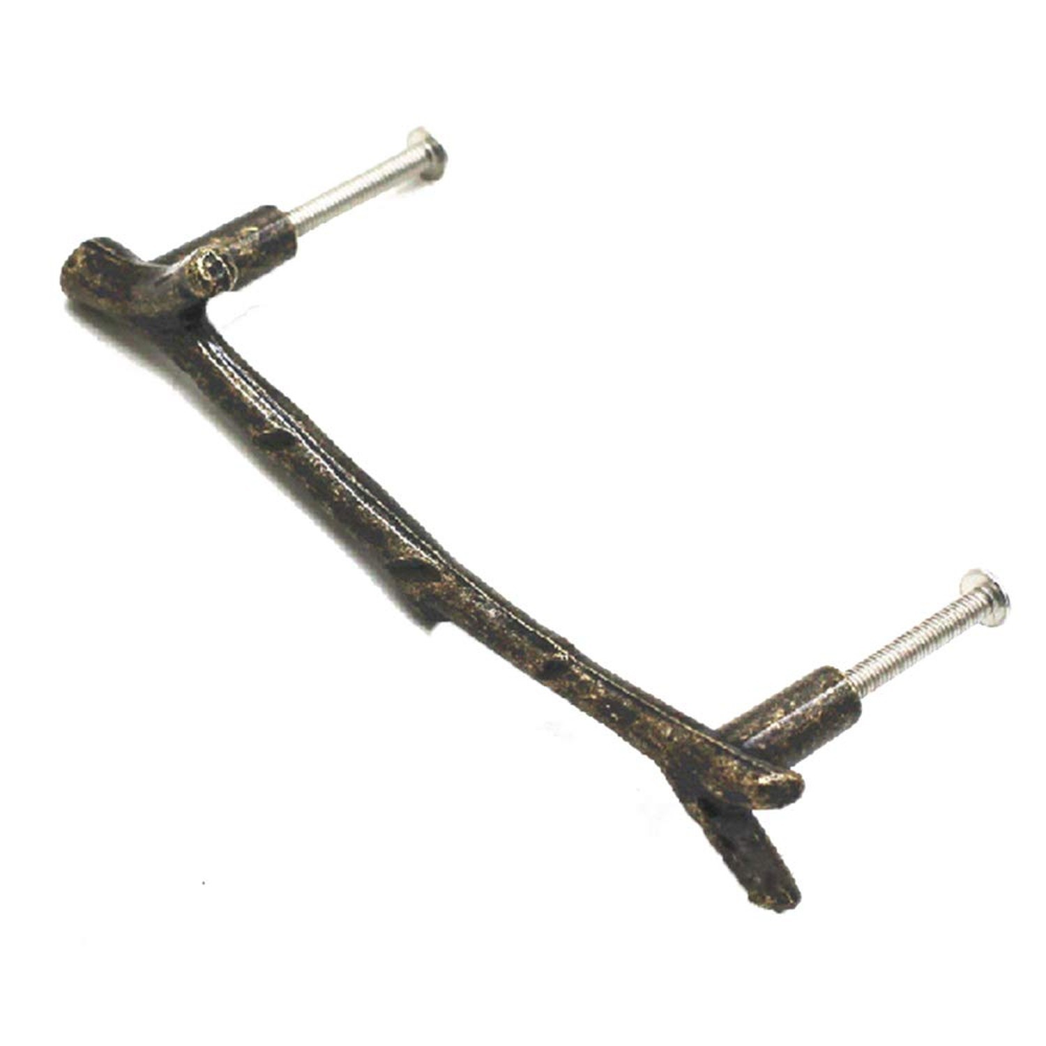 AchNau 10x Cabinet Handle Pulls Wardrobe Drawer Door Cupboard Knobs Twig Hole...