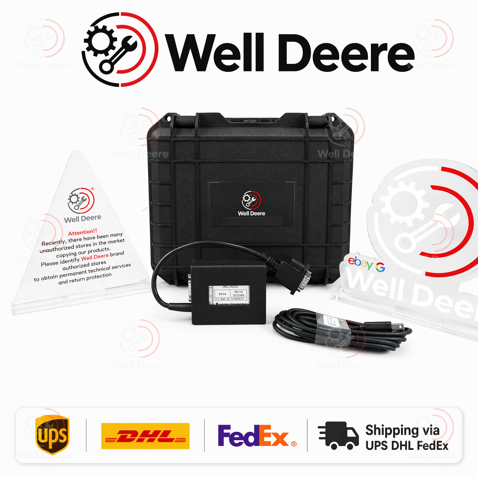 For Jungheinrich JUDIT-4 Incado Diagnostic Scanner Tool Forklift Service Kit