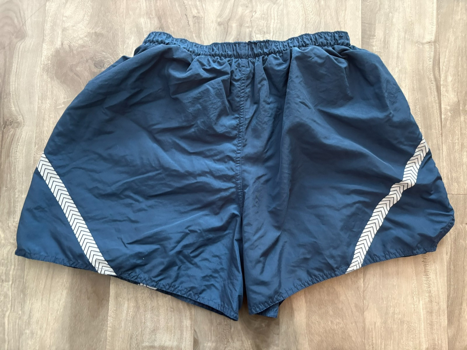 Unicor Mens Blue Lined US Air Force Physical Training Uniform Trunks Size M
