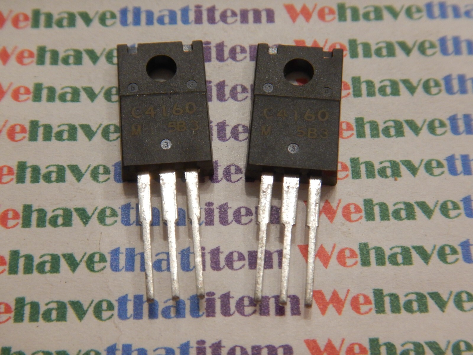 2SC4160 / C4160/ TRANSISTOR  / 2 PIECES (qzty)