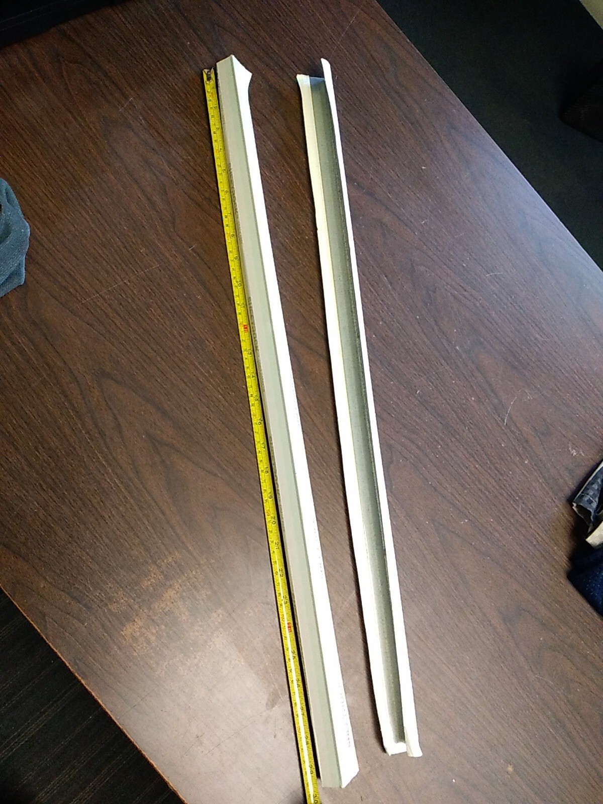 (2) - Sheetrock Brand Paperfaced Cornerbead - 29" long - for 30 inch doorways