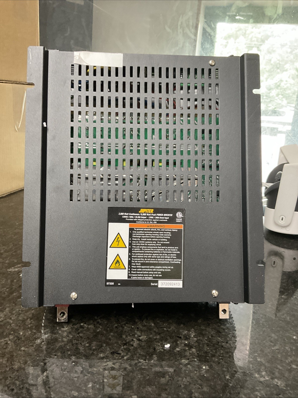 Jupiter 57335 3000wt Power Inverter 124412-2