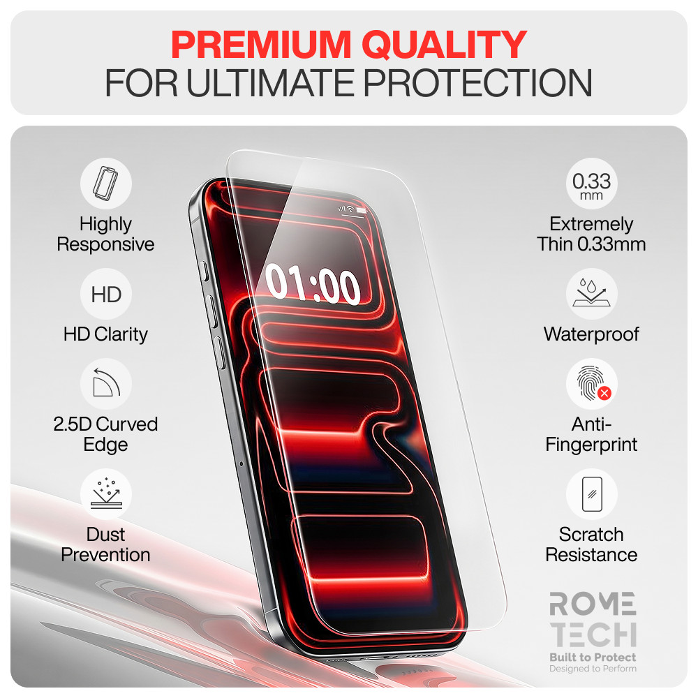 For Google Pixel 10A Tempered Glass Screen Protector (3 Per Pack)