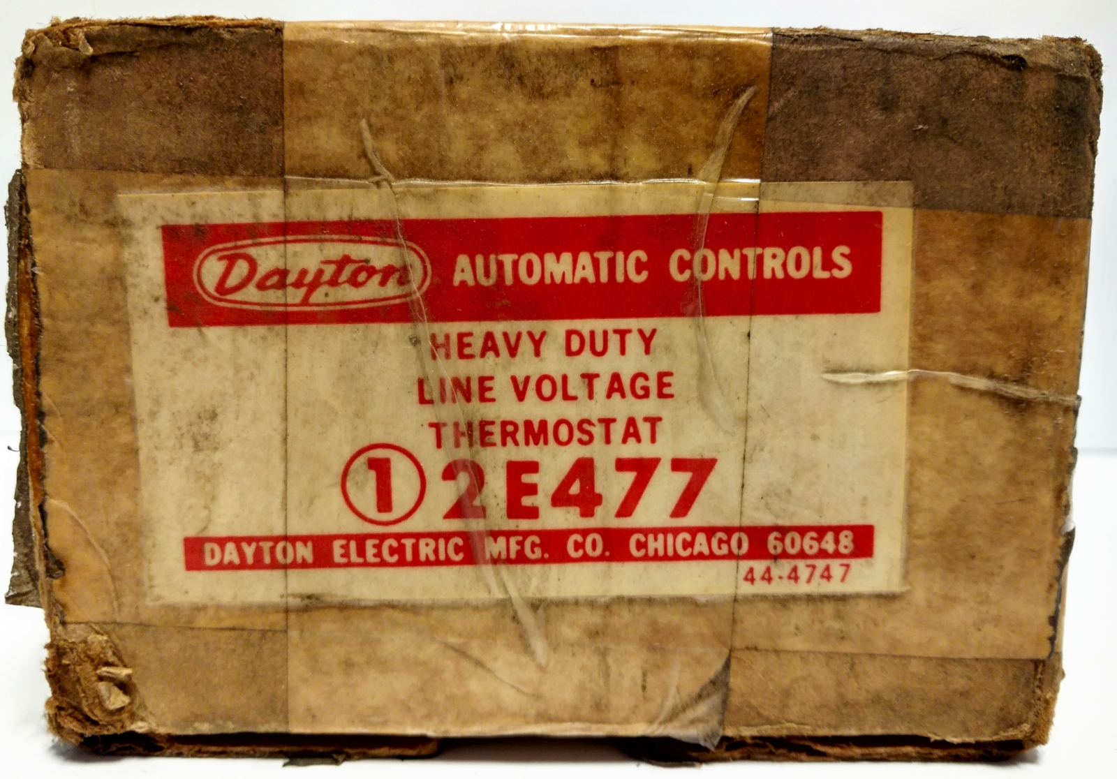 Dayton 2E477 Heavy Duty Line Thermostat