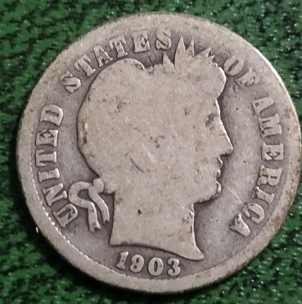 1903 O Barber Dime Free Shipping